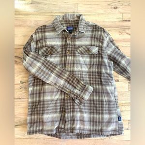 Heavy weight Patagonia flannel